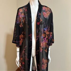 A New Day Floral Kimono